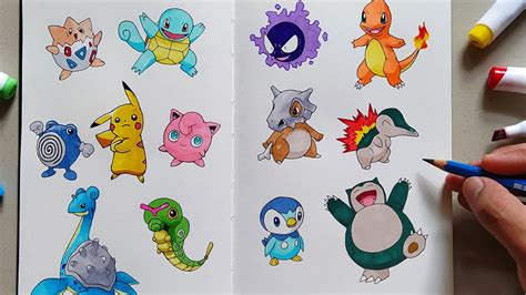 easy pokemon to draw